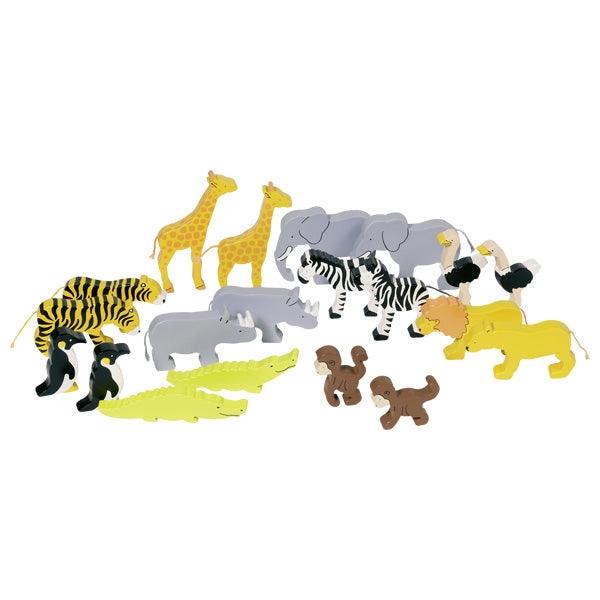 Conjunto de animales de África - GOKI - Mi Juego Bonito