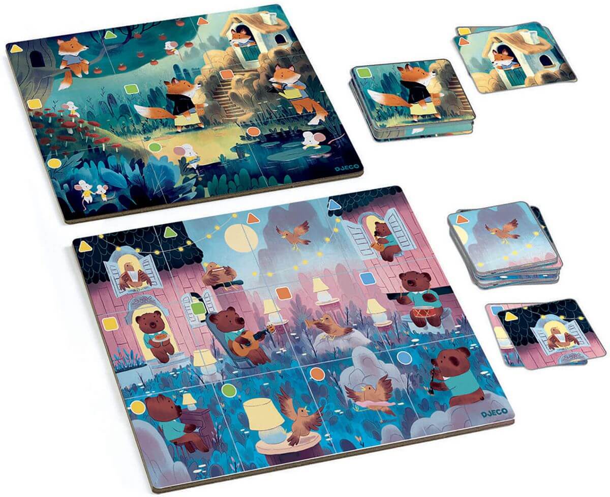 Cool School Katudi - Juego de mesa - Djeco - Desde 4 años Board Games