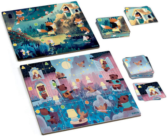 Cool School Katudi - Juego de mesa - Djeco - Desde 4 años Board Games