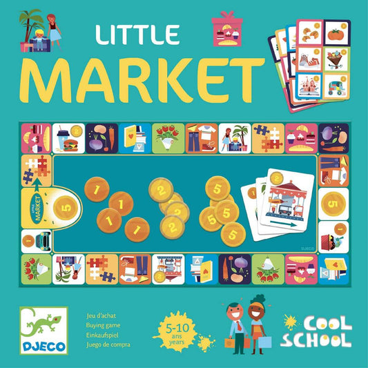 Cool School Little market - Juego de mesa desde los 5 años - Mi Juego Bonito