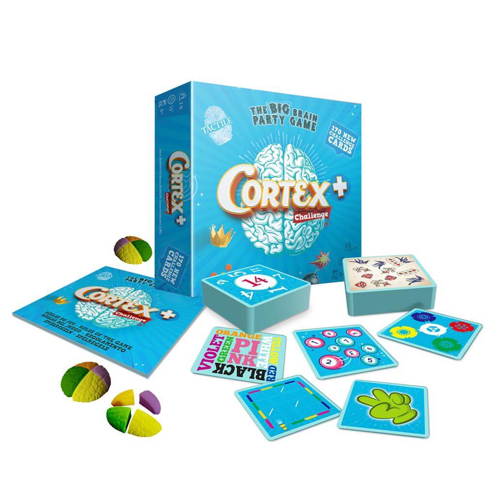 Cortex Challenge plus + - Juego de mesa desde los 8 años - Mi Juego Bonito