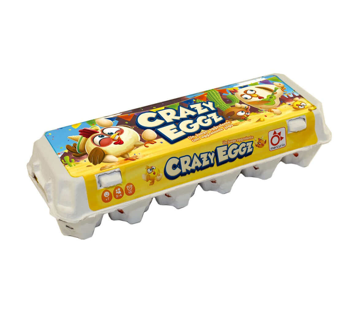 Crazy Eggz - Juego de mesa - Mercurio - Desde 7 años Board Games