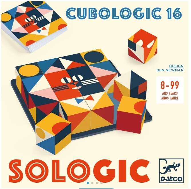 Cubologic 16 - Juego de mesa desde los 8 años - Mi Juego Bonito