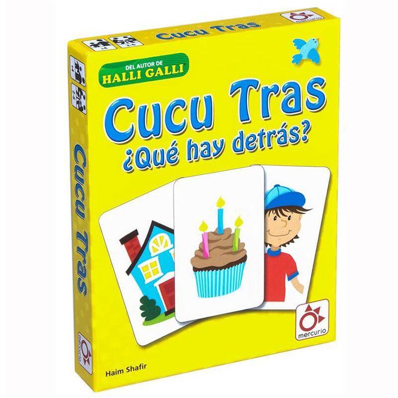 ¡Cucu Tras ! - Juego de mesa - Mercurio - Desde 4 años
