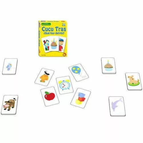 ¡Cucu Tras ! - Juego de mesa - Mercurio - Desde 4 años