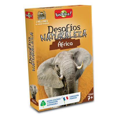 Desafíos de la naturaleza : Africa - Juego Bioviva Juego de mesa desde los 7 años - Mi Juego Bonito