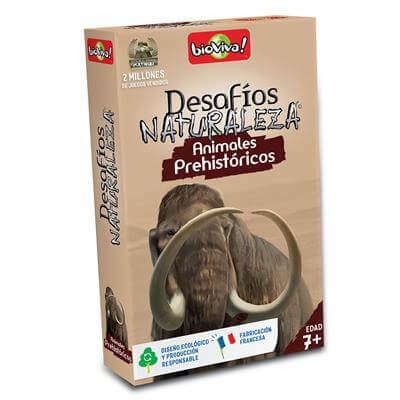 Desafíos de la naturaleza animales prehistóricos Juego Bioviva Juego de mesa desde los 7 años - Mi Juego Bonito