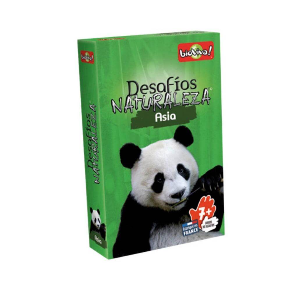 Desafíos de la naturaleza : Asia - Juego Bioviva Juego de mesa desde los 7 años - Mi Juego Bonito