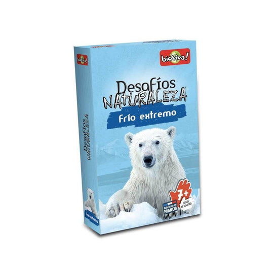 Desafíos de la naturaleza frío extremo - Juego Bioviva Juego de mesa desde los 7 años - Mi Juego Bonito