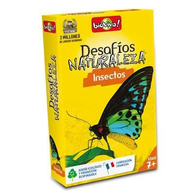 Desafíos de la naturaleza : Insectos - Juego Bioviva Juego de mesa desde los 7 años - Mi Juego Bonito