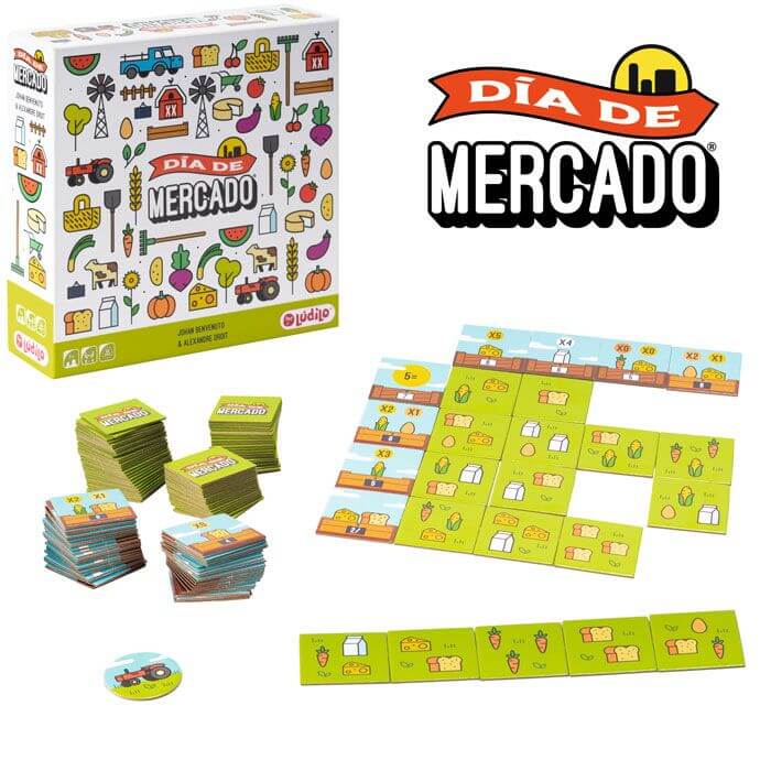 Día de Mercado - Juego de mesa - Ludilo - Desde 7 años Board Games