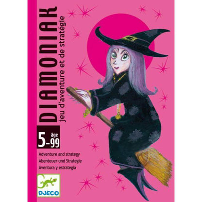 Diamoniak – Construye tu castillo antes de que aparezcan las brujas · 5+ · 2-4 jugadores · Pendiente de verificar · Djeco