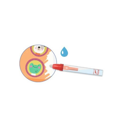 Dibujos magicos para colorear - En la carretera - desde 18 meses - Mi Juego Bonito