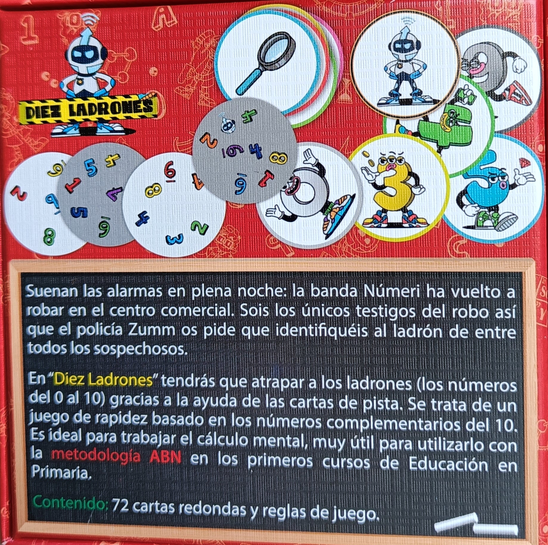 Diez Ladrones - Juego de mesa - FALOMIR - Desde 6 años Board Games