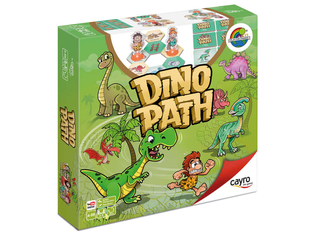 Dino Path - Juego de mesa - Cayro - Desde 4 años