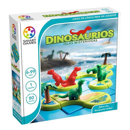 Dinosaurios : Islas Misteriosas - Juego de mesa - SMART GAMES - Desde 6 años