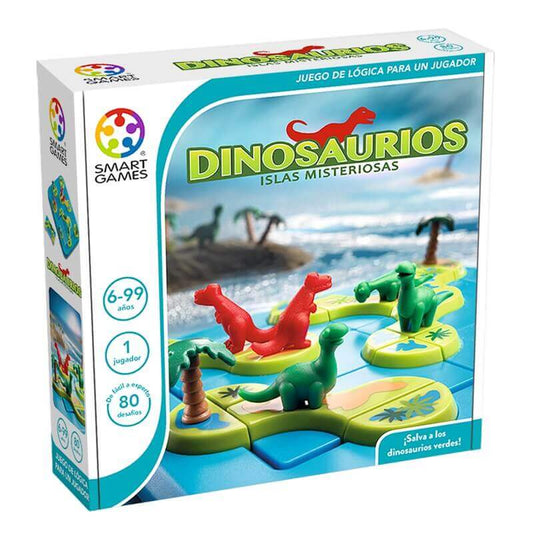 Dinosaurios : Islas Misteriosas - Juego de mesa - SMART GAMES - Desde 6 años