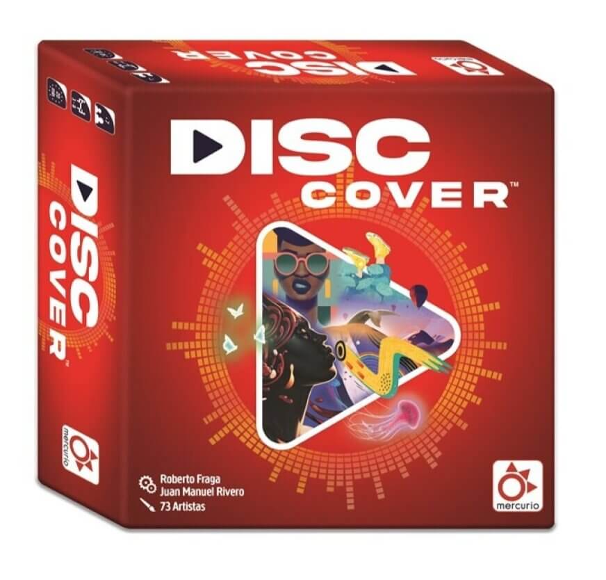 Disc Cover - Juego de mesa - Mercurio - Desde 7 años Board Games