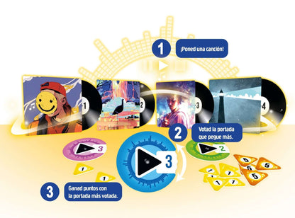 Disc Cover - Juego de mesa - Mercurio - Desde 7 años