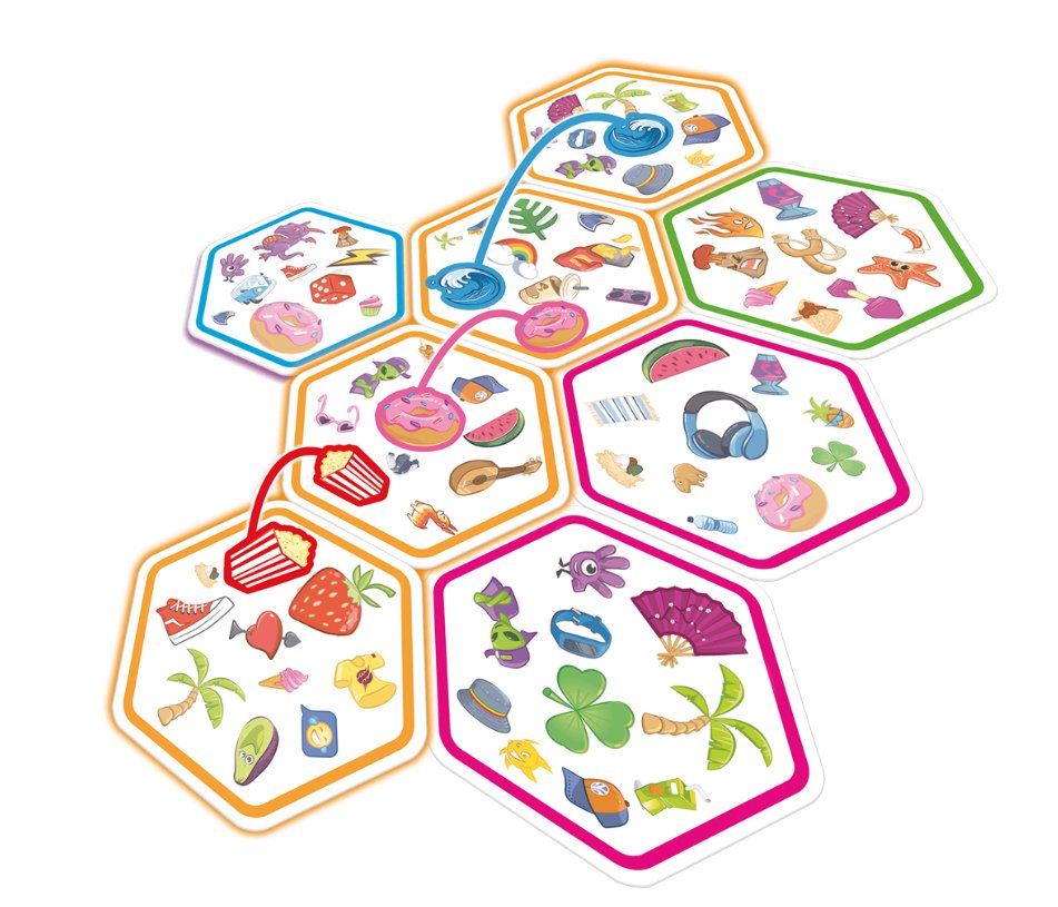Dobble Connect - Juego de mesa - Asmodee - Desde 8 años Board Games