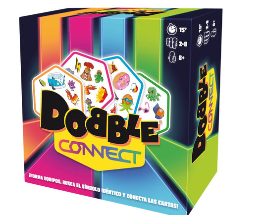 Dobble Connect - Juego de mesa - Asmodee - Desde 8 años Board Games