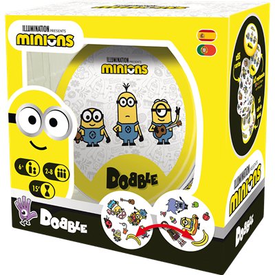 Dobble Minions - Juego de mesa - Asmodee - Desde 6 años Board Games