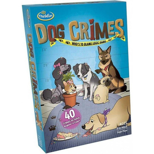 Dog Crimes - Juego de mesa - Thinkfun - Desde 8 años Board Games