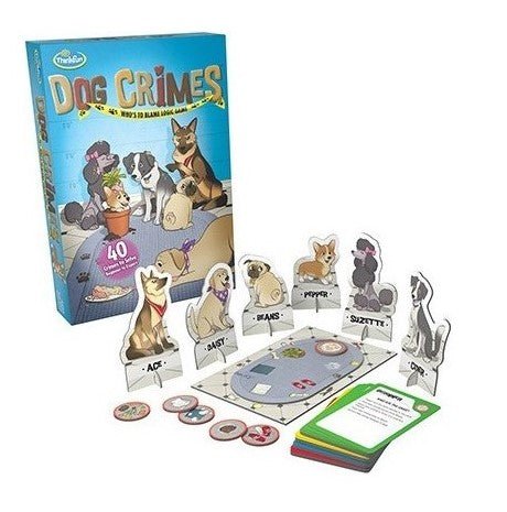 Dog Crimes - Juego de mesa - Thinkfun - Desde 8 años Board Games