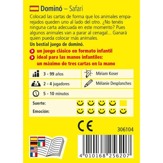 Dominó - Juego de mesa - Haba - Desde 3 años
