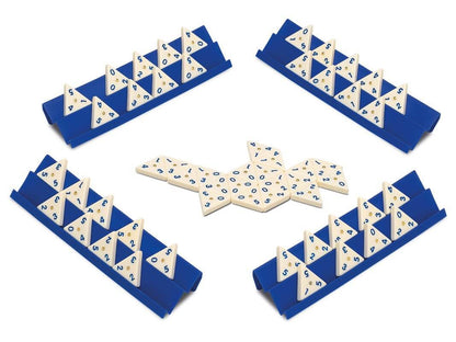 Domino Triangular Caja Metálica - Juego de mesa - Cayro - Desde 8 años