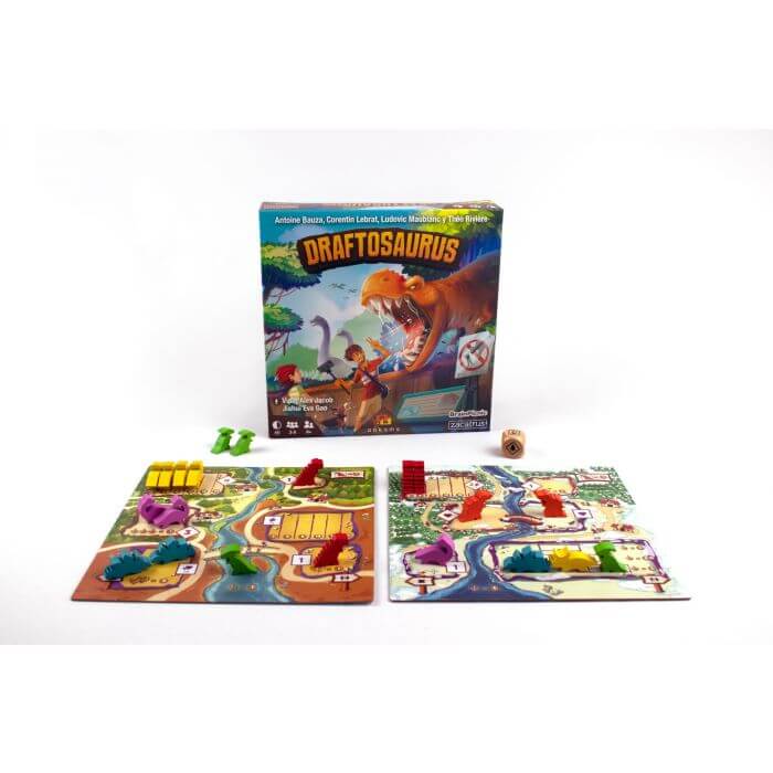 Draftosaurus - Juego de mesa - Zacatrus - Desde 8 años