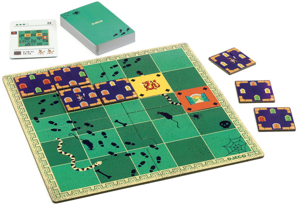 Dungeon Logic - Juego de mesa - Djeco - Desde 8 años