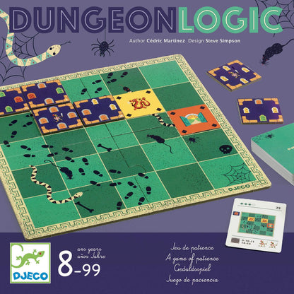 Dungeon Logic - Juego de mesa - Djeco - Desde 8 años