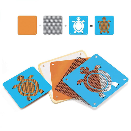 Eduludo Animologix - Juego de mesa - Djeco - Desde 3 años Educational Toys
