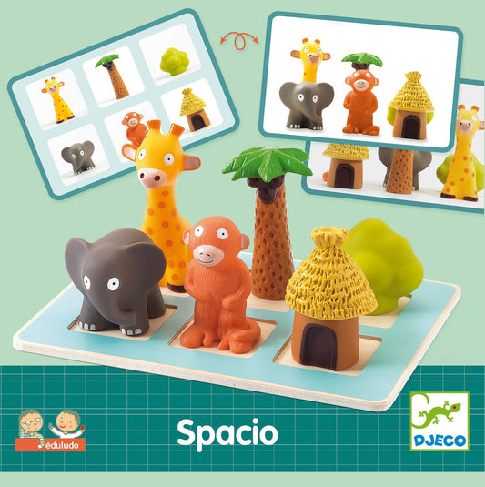 Eduludo Espacio - Juego de mesa - Djeco - Desde 4 años Educational Toys