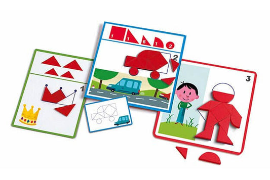 Eduludo Formas - Juego de mesa - Djeco - Desde 3 años