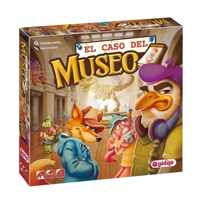El Caso del Museo     - Juego de mesa - Ludilo - Desde 8 años