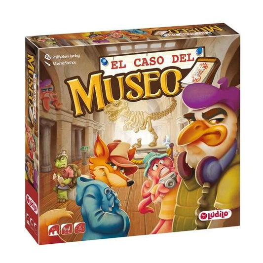 El Caso del Museo     - Juego de mesa - Ludilo - Desde 8 años
