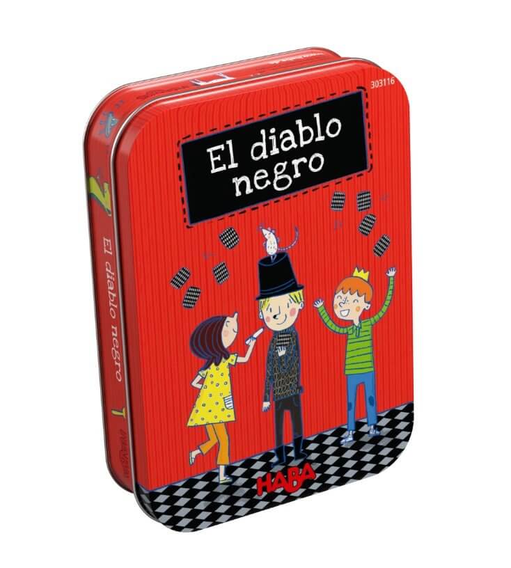El Diablo Negro - Juego de mesa en lata desde los 4 años - Mi Juego Bonito