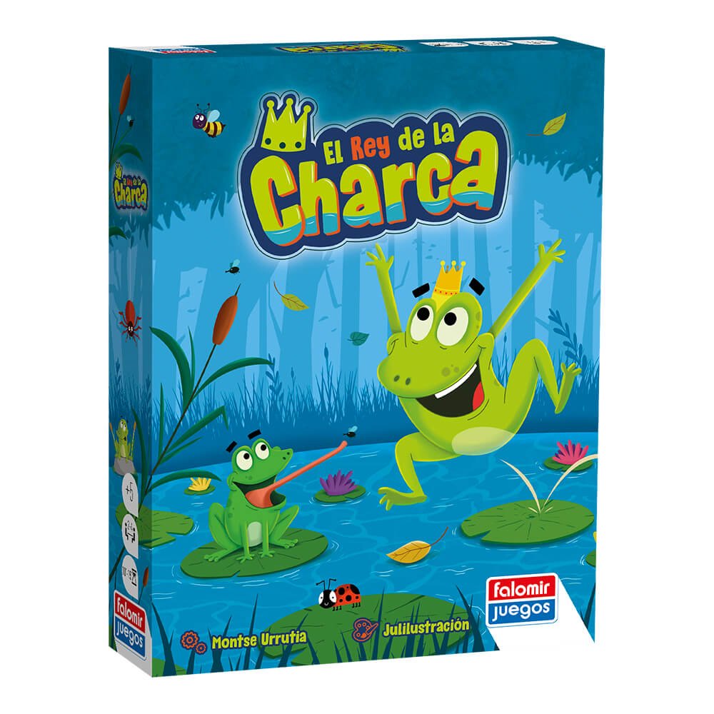 El Rey de la Charca - Juego de mesa - FALOMIR - Desde 5 años