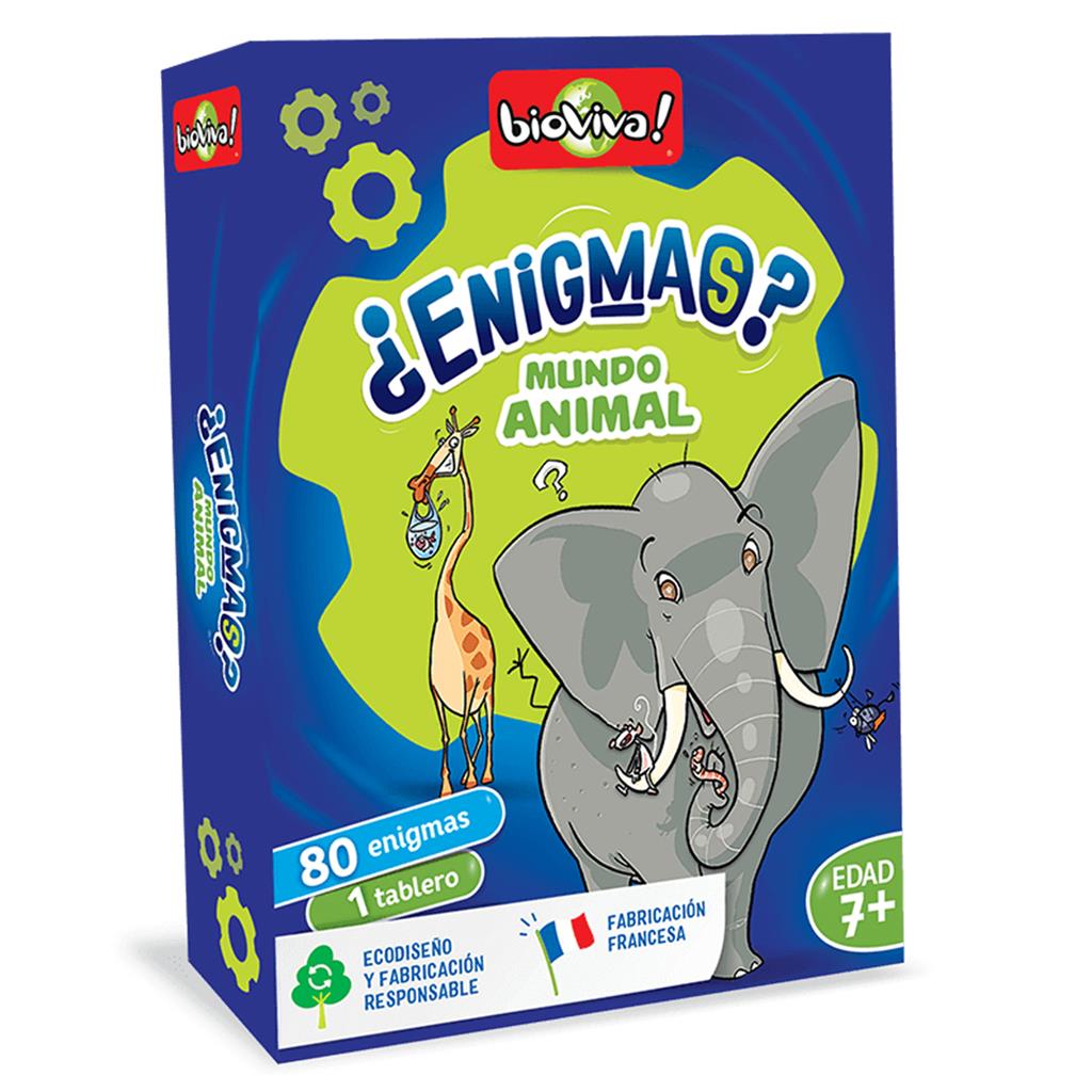 Enigmas del mundo animal - Juego Bioviva Juego de mesa desde los 7 años - Mi Juego Bonito