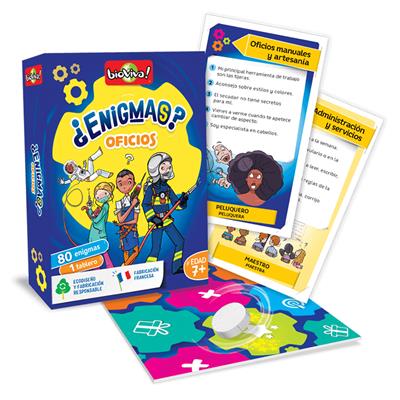 Enigmas Oficios - Juego Bioviva Juego de mesa desde los 7 años - Mi Juego Bonito