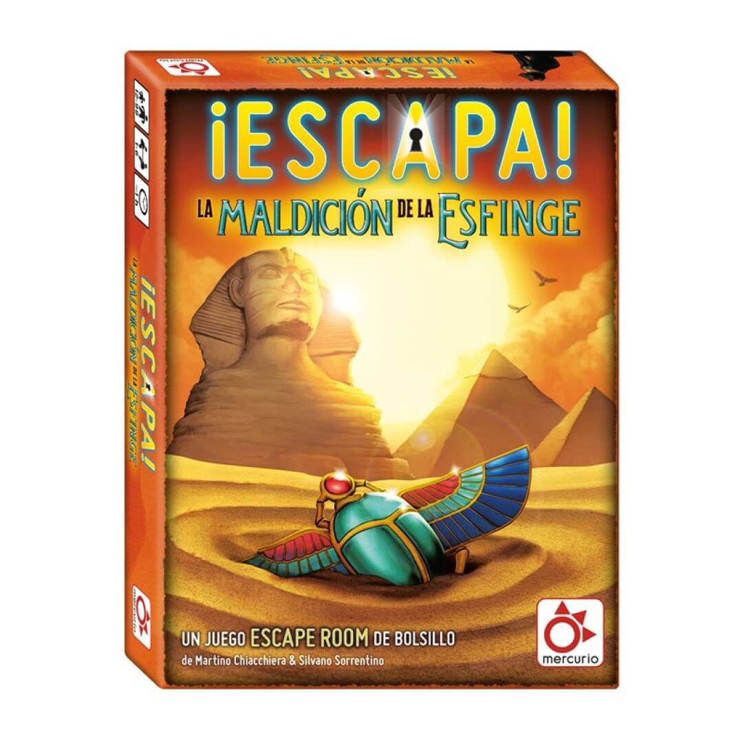 ¡Escapa! La Maldición de la Esfinge - Juego de mesa para más de 9 años