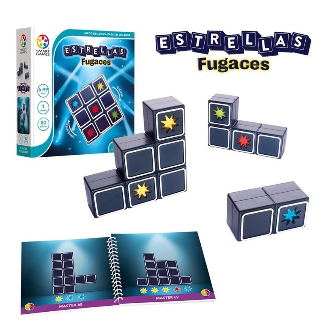 Estrellas fugaces - Juego de lógica desde los 6 años - Mi Juego Bonito