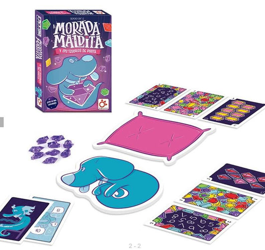 Expansión La Morada Maldita y los tesoros de Pirita - Juego de mesa - Mercurio - Desde 7 años