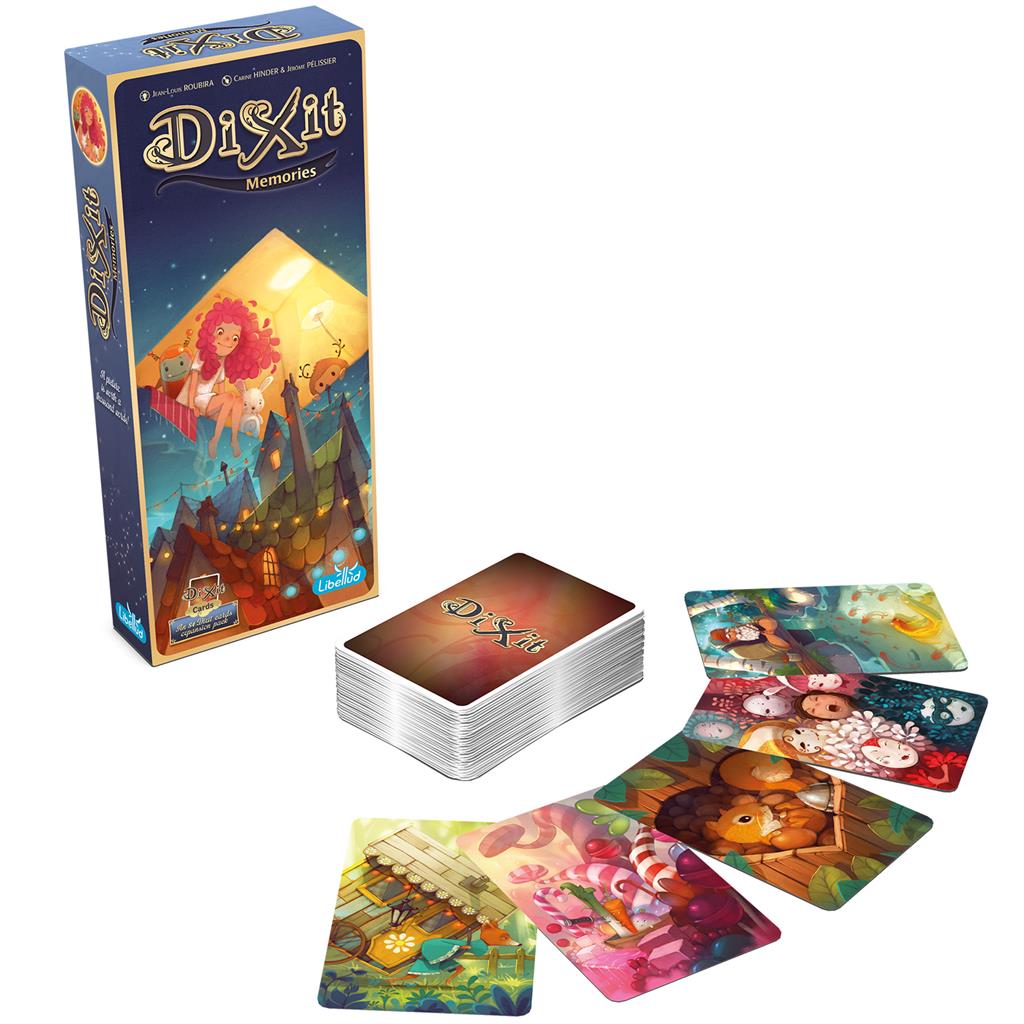 Expansión cartas Dixit Memories - Juego de mesa - Asmodee - Desde 8 años Board Games