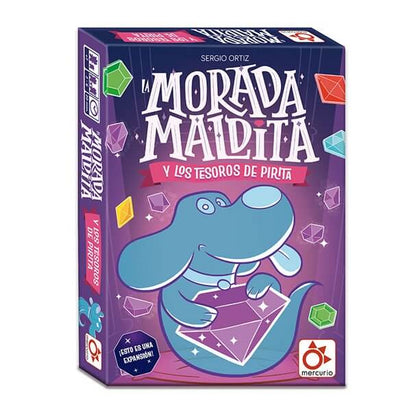 Expansión La Morada Maldita y los tesoros de Pirita - Juego de mesa - Mercurio - Desde 7 años