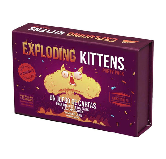 Exploding Kittens Party Pack - Juego de mesa - Asmodee - Desde 7 años Board Games