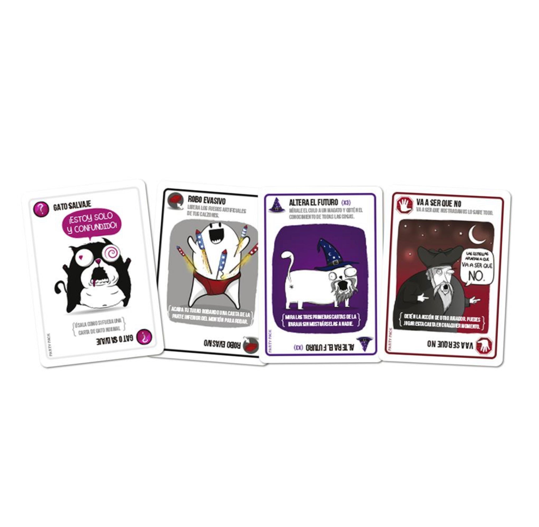 Exploding Kittens Party Pack - Juego de mesa - Asmodee - Desde 7 años Board Games