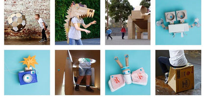 Explore Kit 50 piezas Juego de construcción Makedo Building Toys